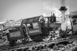 Cog Railway Engine 2 The Ammonoosuc  approaching the summit 6288 ft.